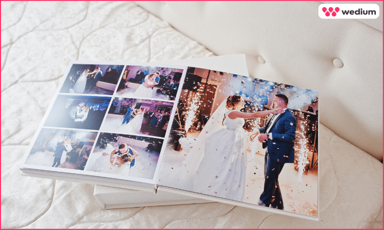 innovative wedding album design