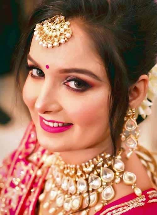 airbrush makeup bride