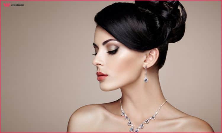 editorial glam makeup