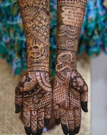 bridal mehendi by wedium puri