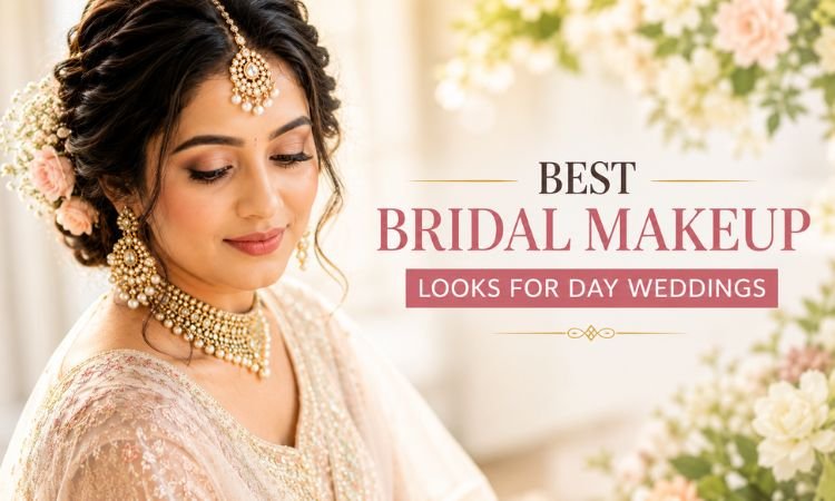 bridal makeup look for daytime wedding