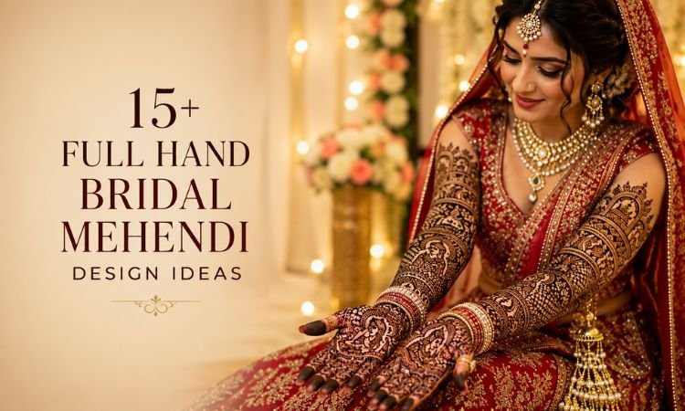 full hand bridal mehendi designs