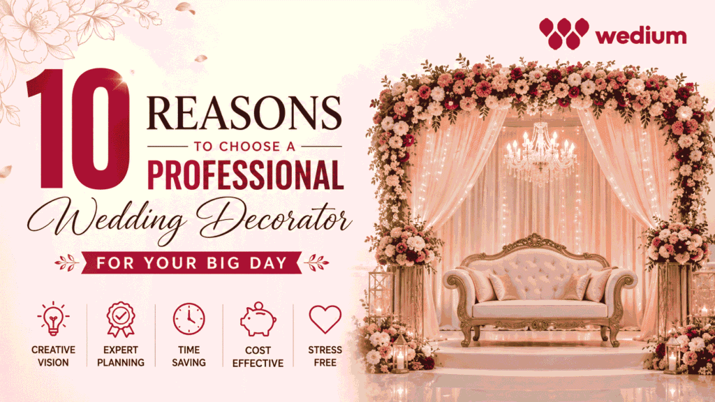 10 Reasons to Choose a Professional Wedding Decorator for Your Big Day