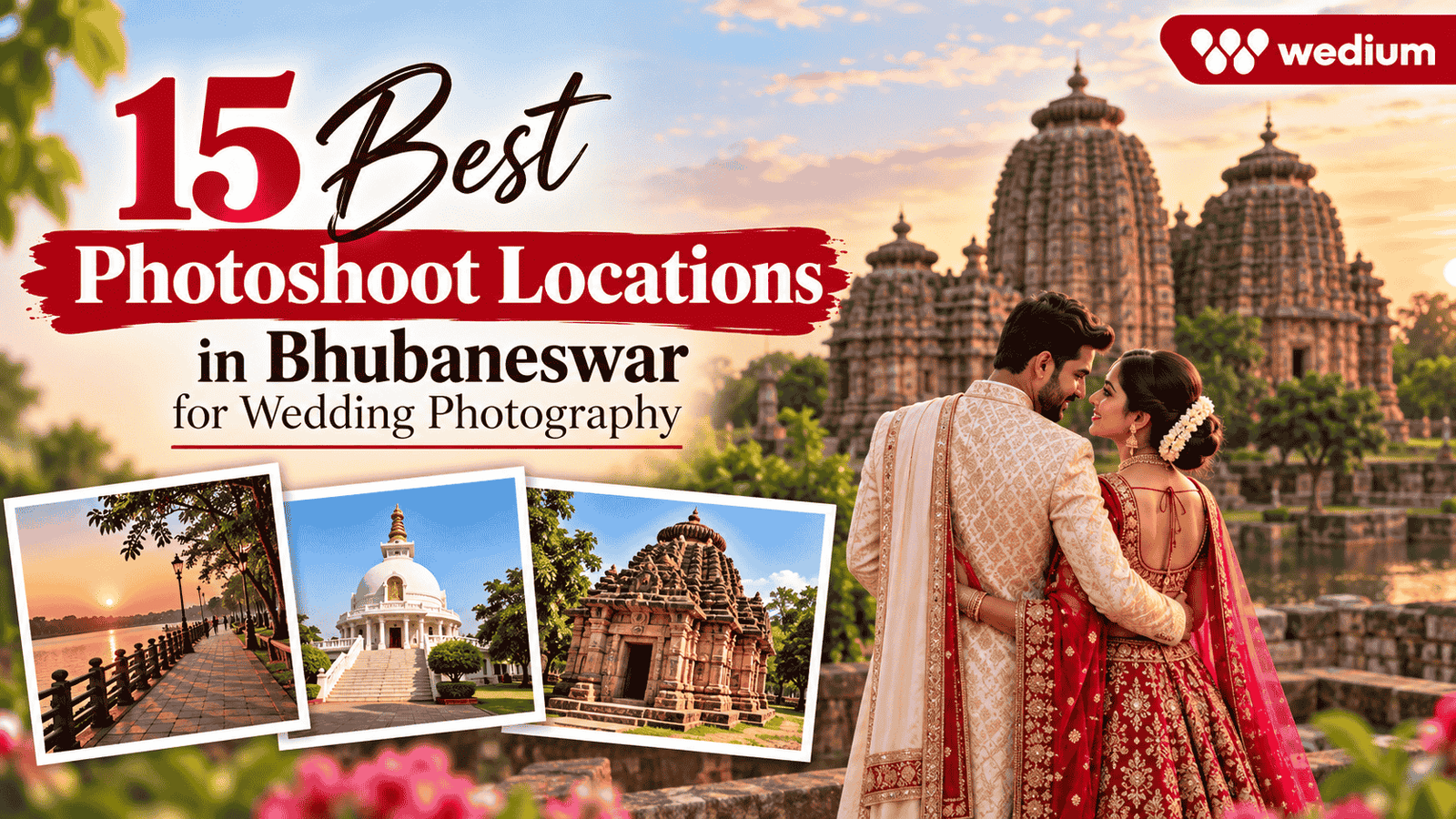 15 Best Photoshoot Locations in Bhubaneswar for Wedding Photography