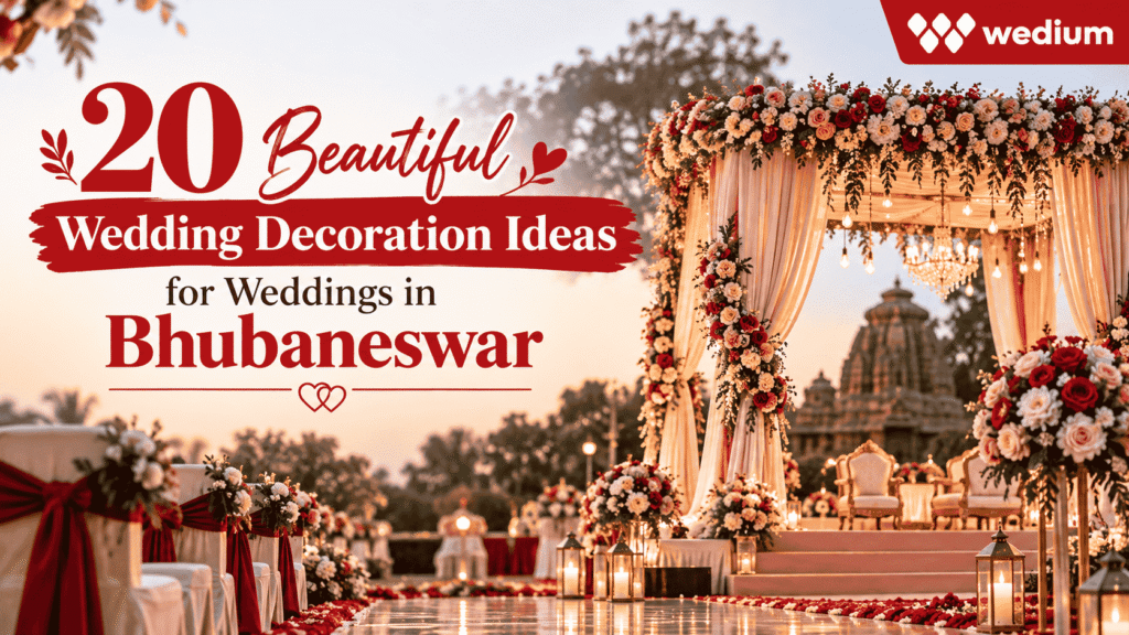 20 Beautiful Wedding Decoration Ideas for Weddings in Bhubaneswar