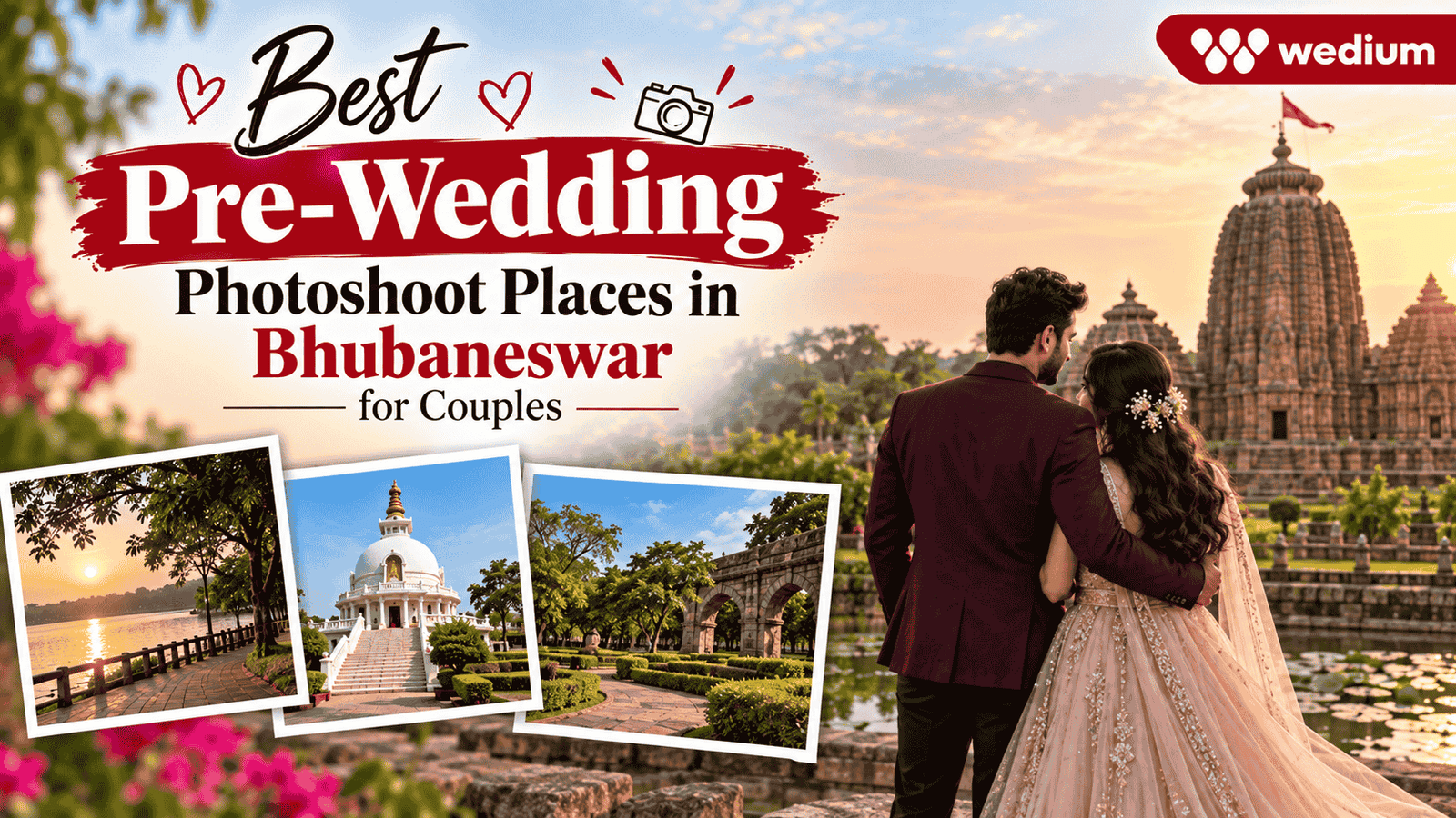 Best Pre-Wedding Photoshoot Places in Bhubaneswar for Couples