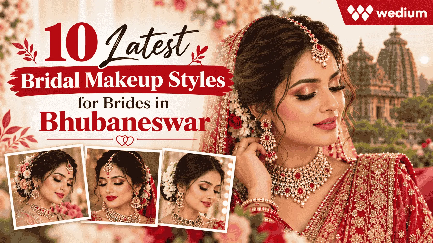 10 Latest Bridal Makeup Styles for Brides in Bhubaneswar